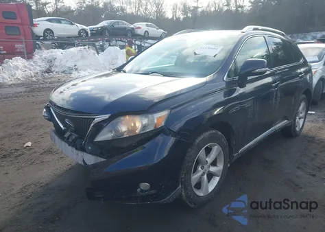 2010 Lexus Rx 350 z USA, uszkodzony, nr VIN 2T2BK1BA4AC011116